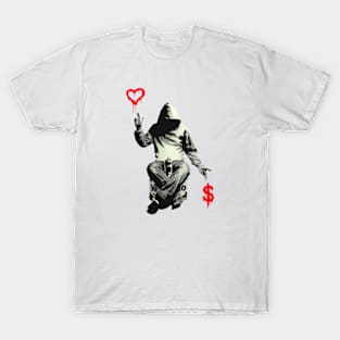 Love Or Money Card Game T-Shirt